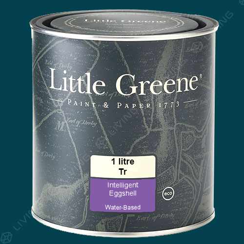 картинка Краска Little Greene Intelligent Eggshell (Acrylic Eggshell) цвет Marine Blue №95 от LIVING
