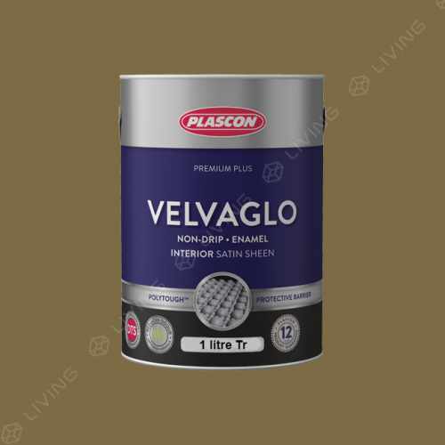 картинка Краска Plascon VELVAGLO цвет Gold Olive арт.Y3-D1-1 от LIVING