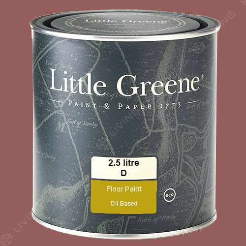 картинка Краска Little Greene Floor Paint цвет Ashes of Roses №6 от LIVING