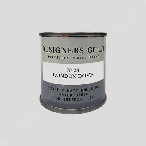 картинка Краска Designers Guild Perfect Matt Emulsion цвет LONDON DOVE №28 от LIVING