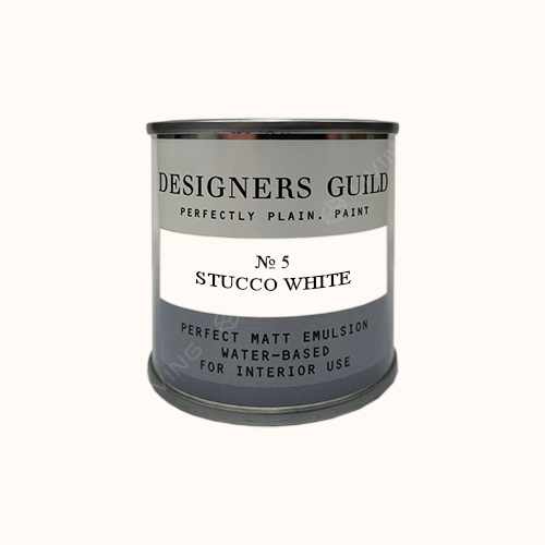 картинка Краска Designers Guild Perfect Matt Emulsion цвет STUCCO WHITE №5 от LIVING