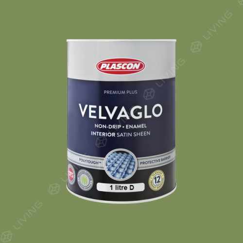 картинка Краска Plascon VELVAGLO WB цвет Greenwich арт.G1-C1-2 от LIVING