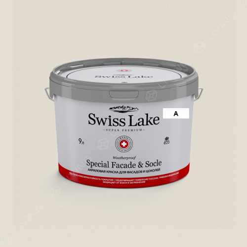 картинка Краска Swiss Lake Special Faсade & Socle цвет genius canvas №247 от LIVING