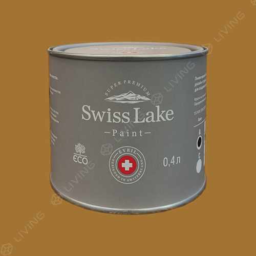 картинка Краска Swiss Lake Wall Comfort 7 цвет Sweet toffee №1098 от LIVING