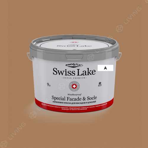 картинка Краска Swiss Lake Special Faсade & Socle цвет copper clay №850 от LIVING