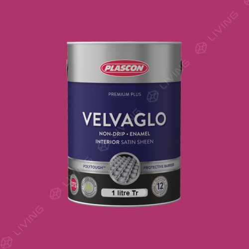 картинка Краска Plascon VELVAGLO цвет Mystic Tulip арт.R1-A1-1 от LIVING