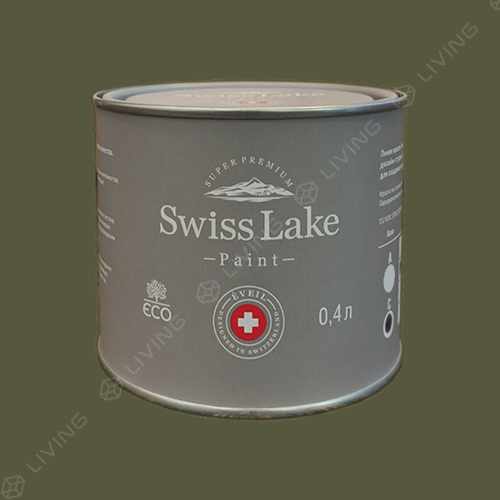 картинка Краска Swiss Lake Wall Comfort 7 цвет chrysolite №2570 от LIVING