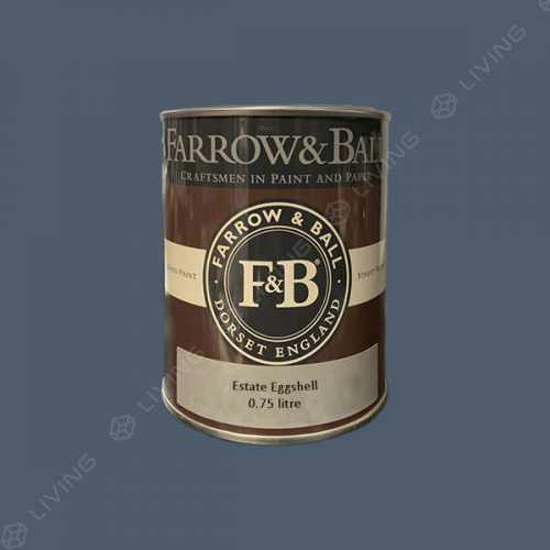 картинка Краска Farrow&Ball Estate Eggshell цвет Stiffkey Blue №281 от LIVING