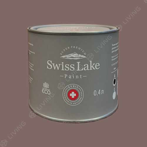 картинка Краска Swiss Lake Wall Comfort 7 цвет lilac grey  №1757 от LIVING
