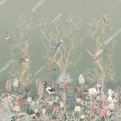 картинка Фреска Affresco, коллекция Dream Forest, арт. LE25 COL4 Россия от LIVING