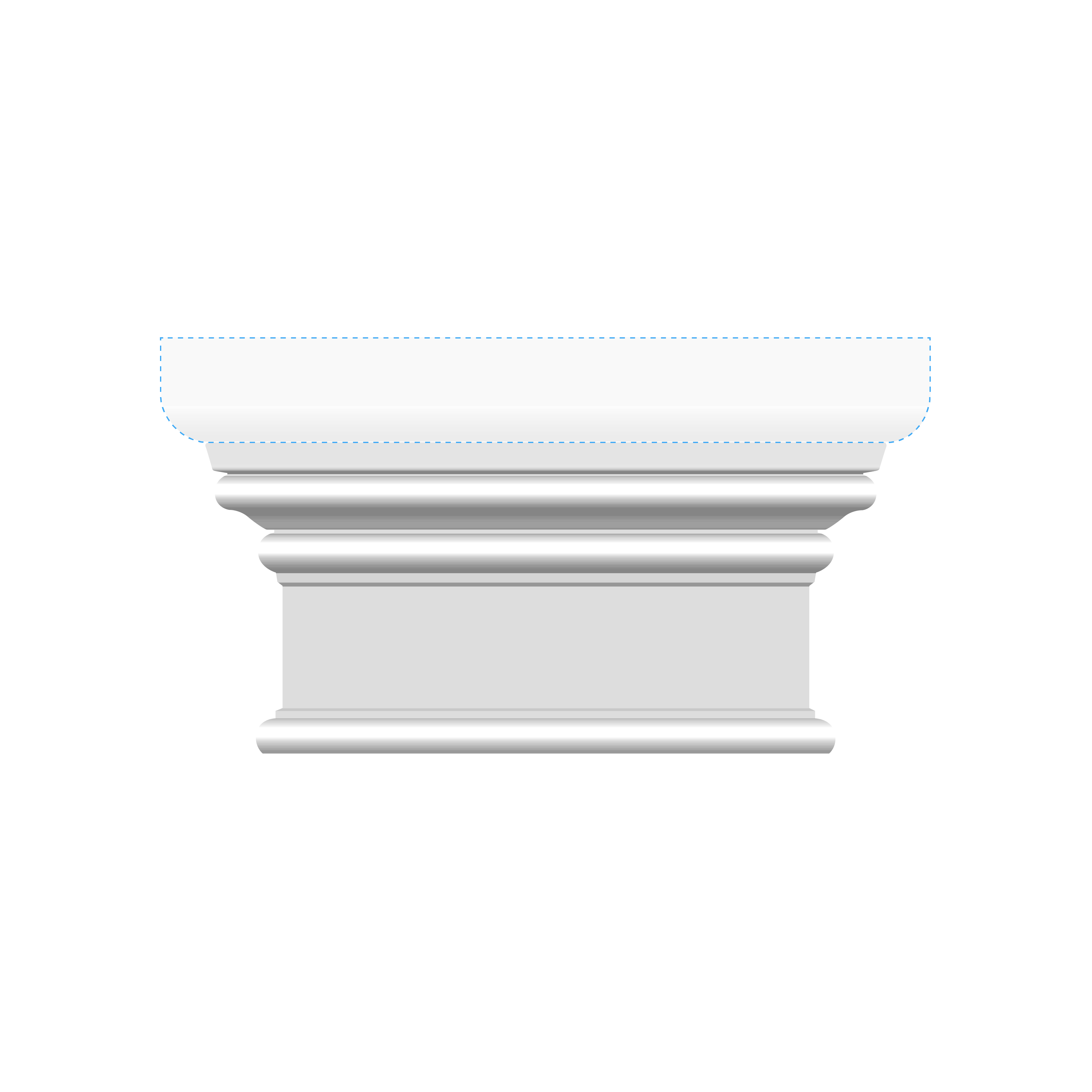 305. 117. 21. Карниз европласт 4. Карниз пилястры.