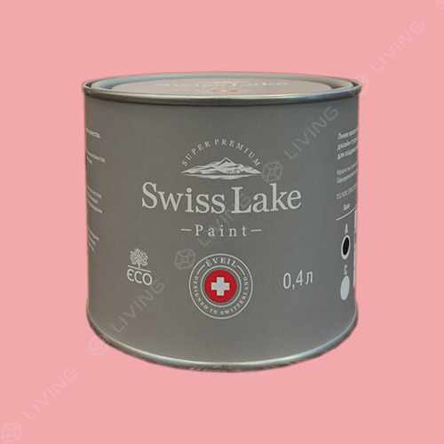 картинка Краска Swiss Lake Wall Comfort 7 цвет wild strawberry  №1318 от LIVING