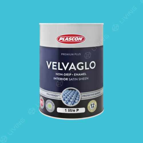 картинка Краска Plascon VELVAGLO WB цвет Wonder Lake арт.B2-A1-3 от LIVING