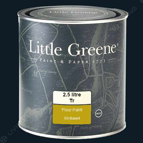 картинка Краска Little Greene Floor Paint цвет Basalt №221 от LIVING