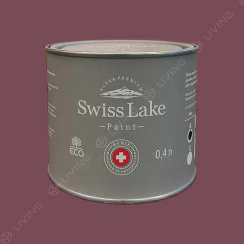 картинка Краска Swiss Lake Wall Comfort 7 цвет cherry juce №1407 от LIVING