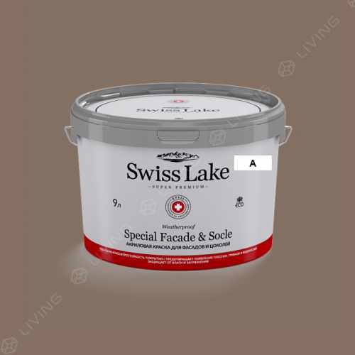 картинка Краска Swiss Lake Special Faсade & Socle цвет allspice №652 от LIVING