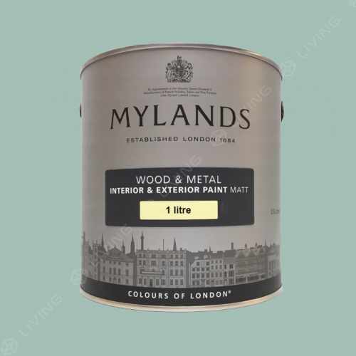 картинка Краска Mylands Wood&metal matt цвет Notting Hill №213 от LIVING