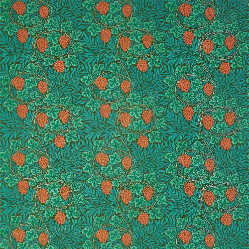Ткань Morris & Co коллекция Queen Square Fabrics, арт. DBPF226852