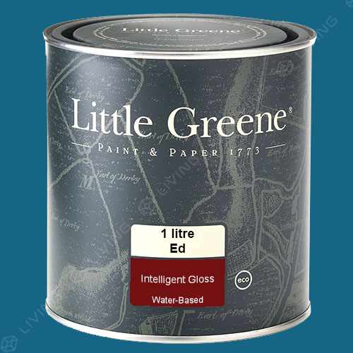 картинка Краска Little Greene Acrylic Gloss (Intelligent Gloss) цвет Moon Shadow №261 от LIVING