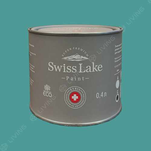 картинка Краска Swiss Lake Wall Comfort 7 цвет JEWEL WEED №2413 от LIVING