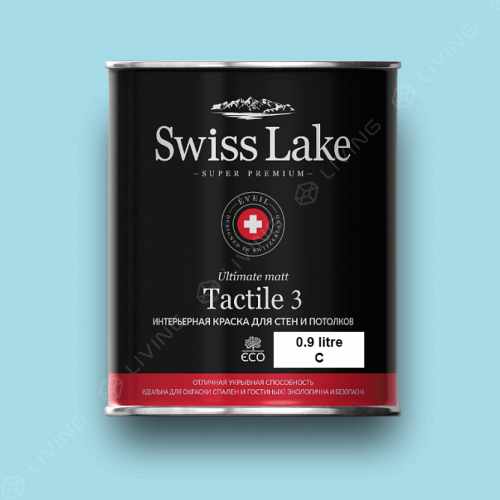 картинка Краска Swiss Lake Tactile 3 цвет campanula №2121 от LIVING