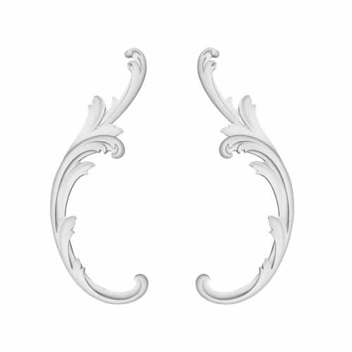 Волюта RODECOR Рококо, арт. 02012RC, 24 х 9 х 1,6 см.