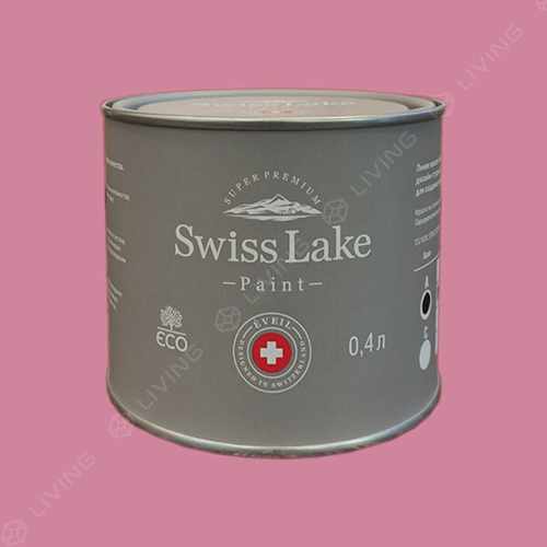 картинка Краска Swiss Lake Wall Comfort 7 цвет blossoming sakura №1365 от LIVING