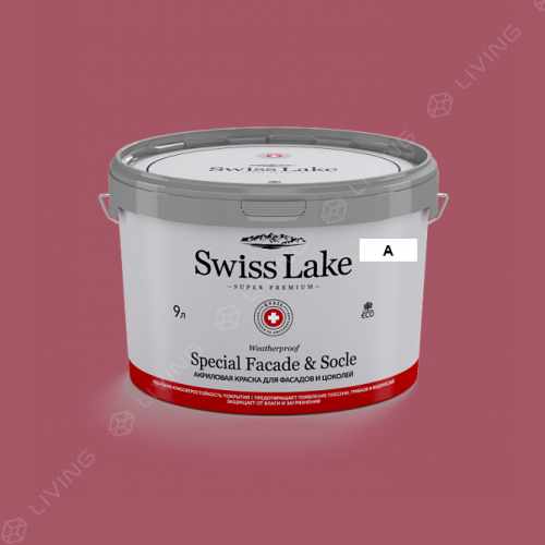картинка Краска Swiss Lake Special Faсade & Socle цвет red phantasy №1415 от LIVING