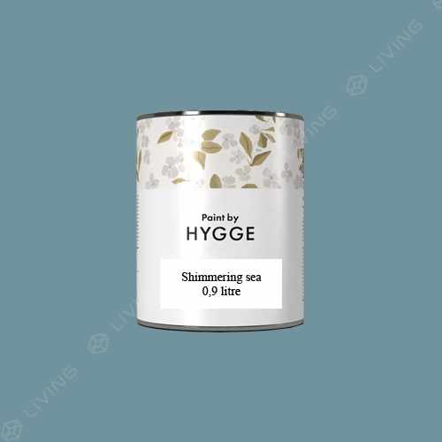 картинка Краска Hygge Shimmering sea цвет Blue Topaz HG05-034 от LIVING