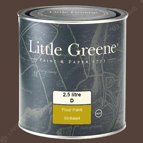 картинка Краска Little Greene Floor Paint цвет Felt №145 от LIVING