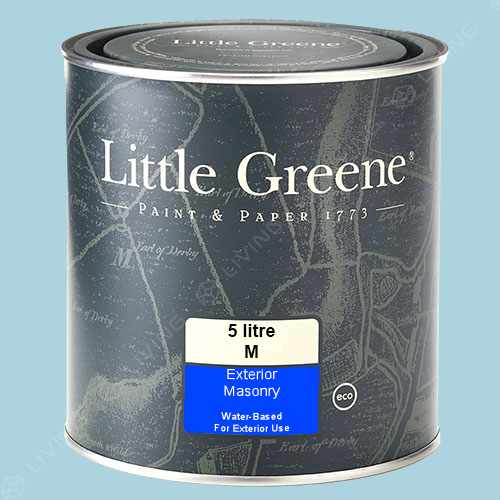 картинка Краска Little Greene Exterior Masonry цвет Sky Blue №103 от LIVING