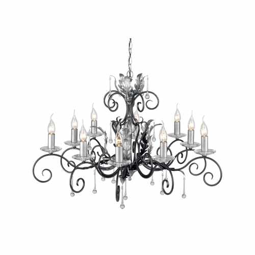 картинка Фонарь Elstead Lighting коллекция Amarilli, арт. AML10-BLK-SILVER (черный) от LIVING
