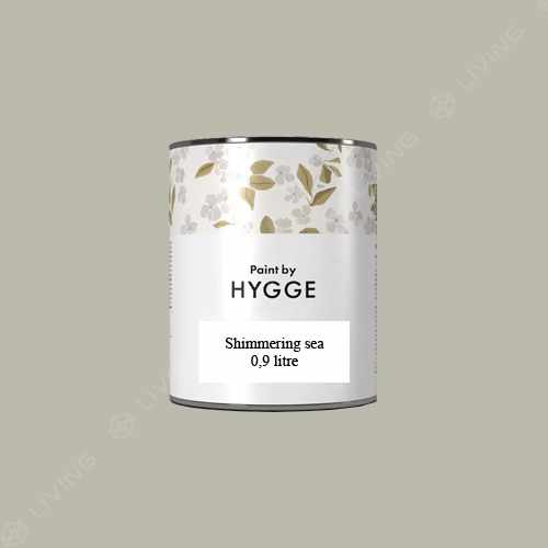 картинка Краска Hygge Shimmering sea цвет CHROME WHITE HG03-040 от LIVING