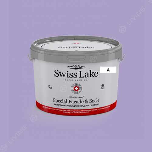 картинка Краска Swiss Lake Special Faсade & Socle цвет VIOLET ECLIPSE №1892 от LIVING
