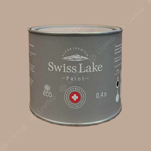 картинка Краска Swiss Lake Wall Comfort 7 цвет cocoa soufflé №529 от LIVING