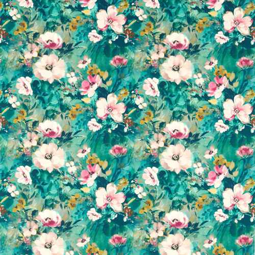 картинка Ткань Clarke & Clarke коллекция Floral Flourish Fabrics, арт. F1579/01 от LIVING