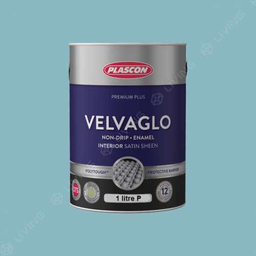 картинка Краска Plascon VELVAGLO цвет Jessie's Blue арт.B2-C2-1 от LIVING