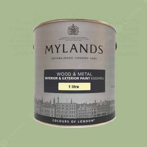 картинка Краска Mylands Wood&metal eggshell цвет Chester Square №199 от LIVING