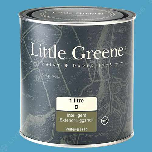 картинка Краска Little Greene Intelligent Exterior Eggshell цвет Route One №254 от LIVING