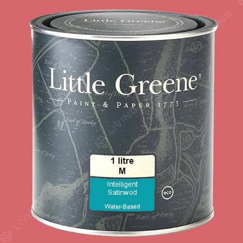 картинка Краска Little Greene Intelligent Satinwood цвет Carmine №189 от LIVING