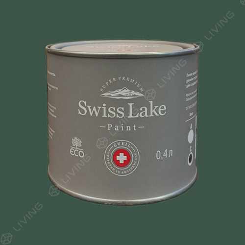 картинка Краска Swiss Lake Wall Comfort 7 цвет Emerald Cliffs №2720 от LIVING