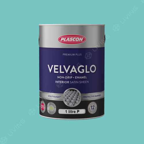 картинка Краска Plascon VELVAGLO цвет Impressionist's Sky арт.G7-B1-4 от LIVING