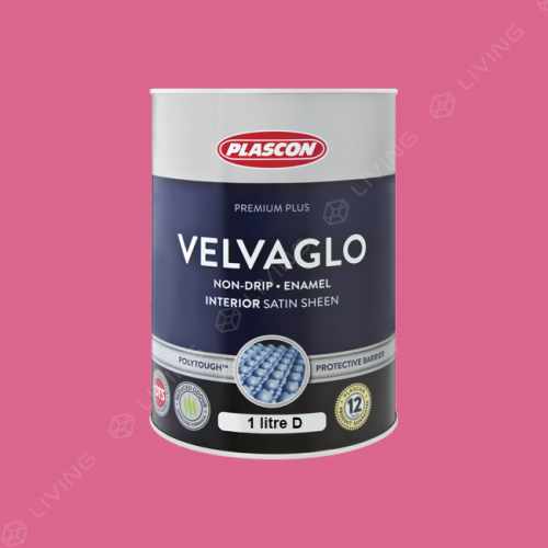 картинка Краска Plascon VELVAGLO WB цвет Valentine Rose арт.R2-A1-2 от LIVING