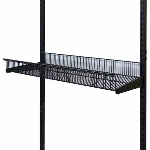 картинка Полка-корзина проволочная GARDIE 345х900мм, черная, арт. 1143 от LIVING