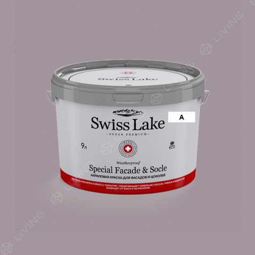 картинка Краска Swiss Lake Special Faсade & Socle цвет gull №1817 от LIVING