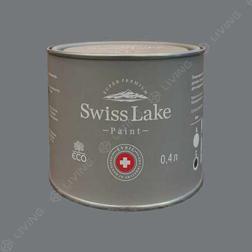 картинка Краска Swiss Lake Wall Comfort 7 цвет silver charm №2918 от LIVING