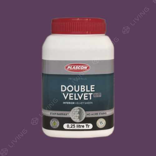картинка Краска Plascon DOUBLE VELVET цвет Purple Geranium арт.P5-D1-1 от LIVING