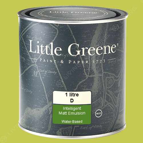 картинка Краска Little Greene Ultimatt (Intelligent Matt Emulsion) цвет Pale Lime №70 от LIVING