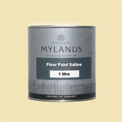 картинка Краска Mylands Floor Paint Satine цвет Cavendish Cream №120 от LIVING