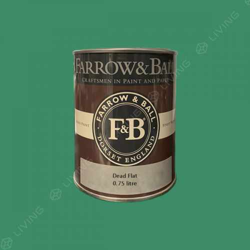 картинка Краска Farrow&Ball Dead Flat цвет Verdigris Green №W50 от LIVING